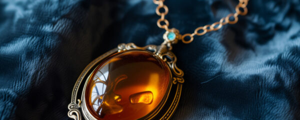 pendentifs en ambre